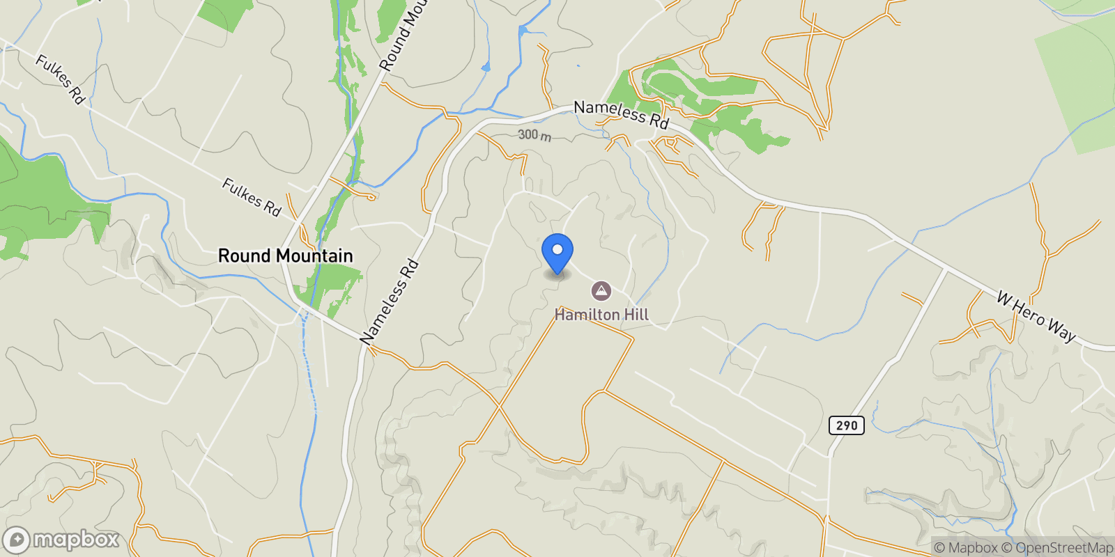 Map showing 15121 Honeycomb Hollow, Leander, Texas, United States.