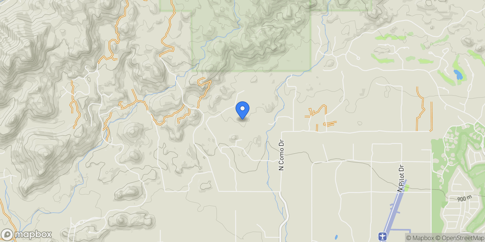 Map showing 14192 N Gecko Canyon Trail , Tucson, AZ 85755, Oro Valley, Arizona, United States.