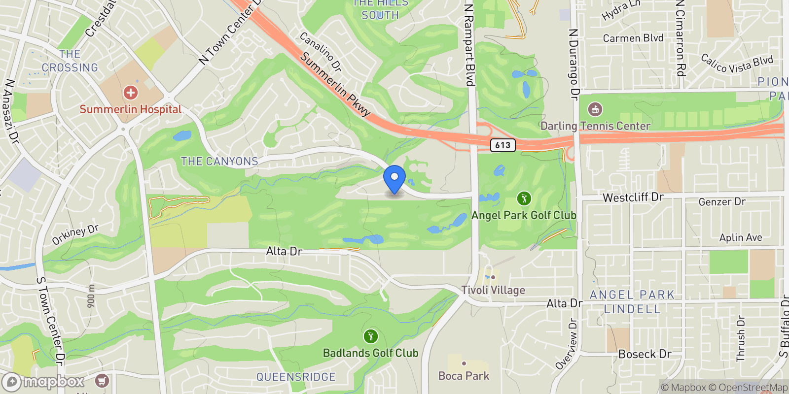 Map showing 9133 Las Manaitas Avenue 401, Las Vegas, Nevada, United States.