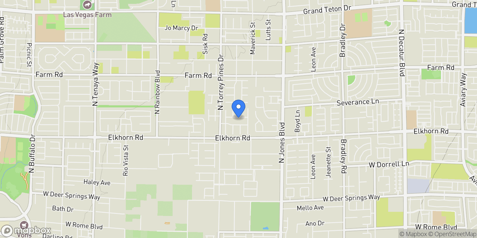 Map showing 6291 Apple Dew Avenue, Las Vegas, Nevada, United States.