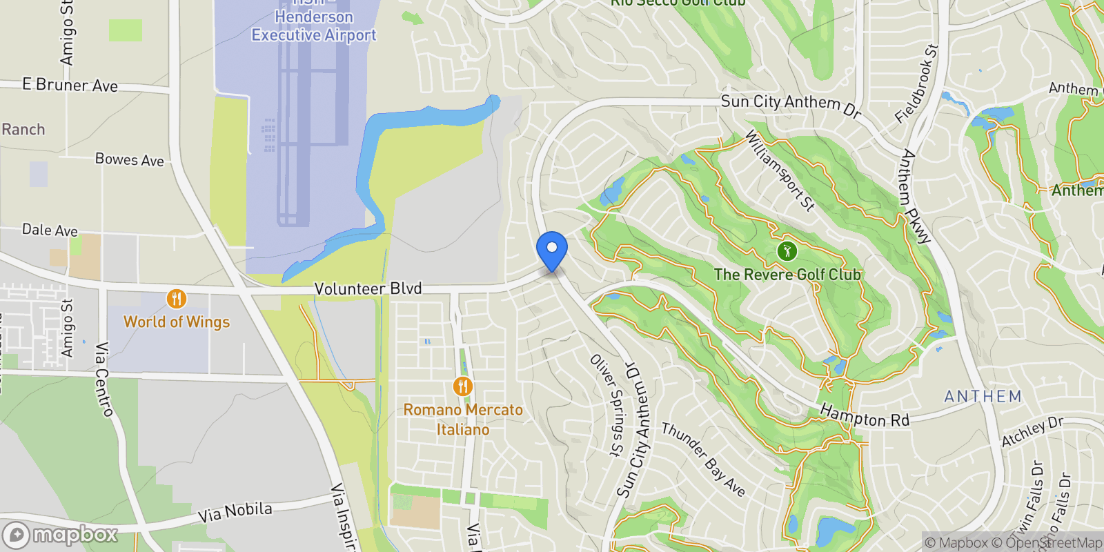 Map showing 3000 Monroe Park Road, Henderson, Nevada, United States.