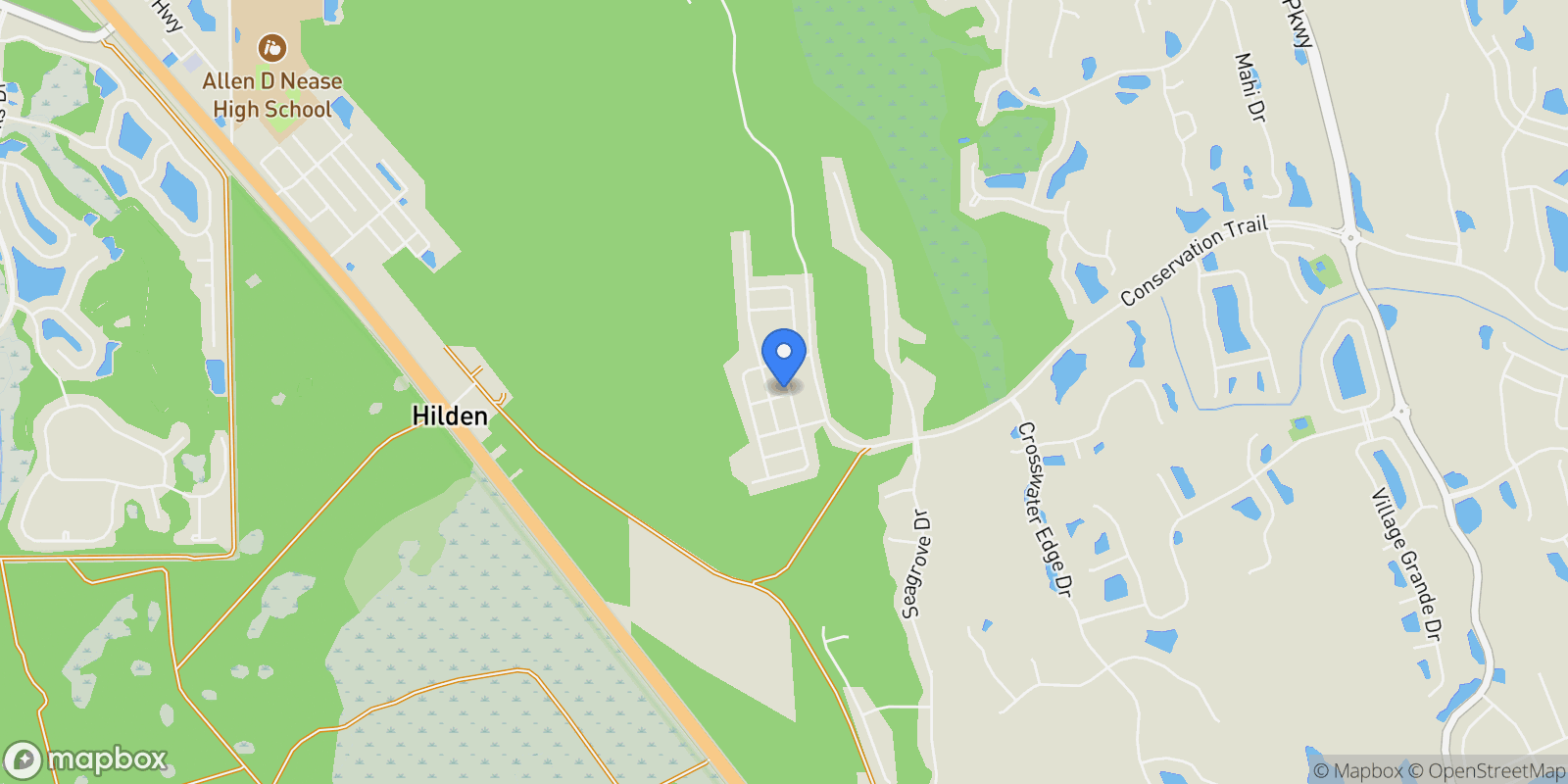 Map showing 88 Blue Hampton Drive , Ponte Vedra, FL 32081, Jacksonville, Florida, United States.