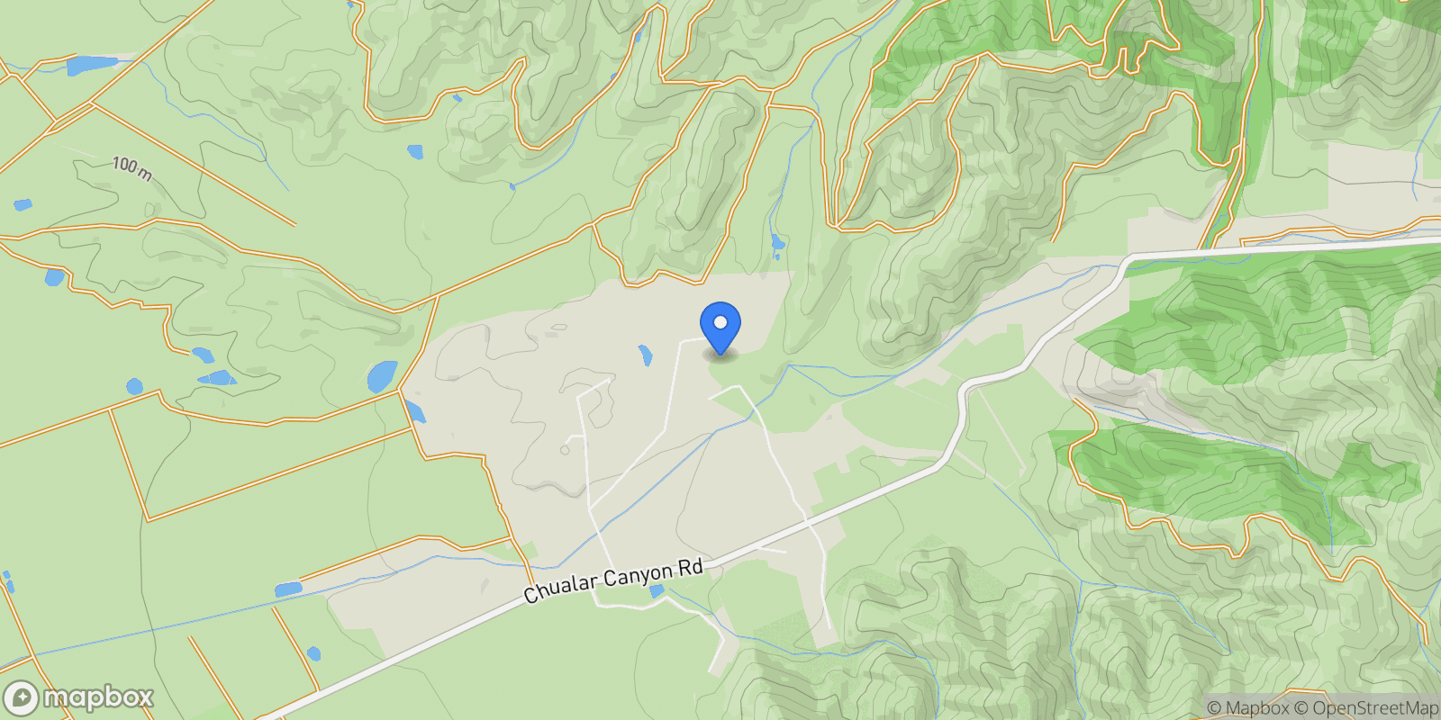 Map showing 29225 Chualar Canyon Road, Chualar, California, United States.