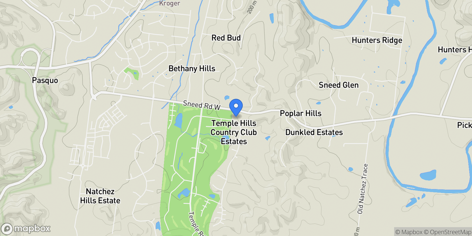 Map showing 161 Saint Andrews Dr, Franklin, Tennessee, United States.