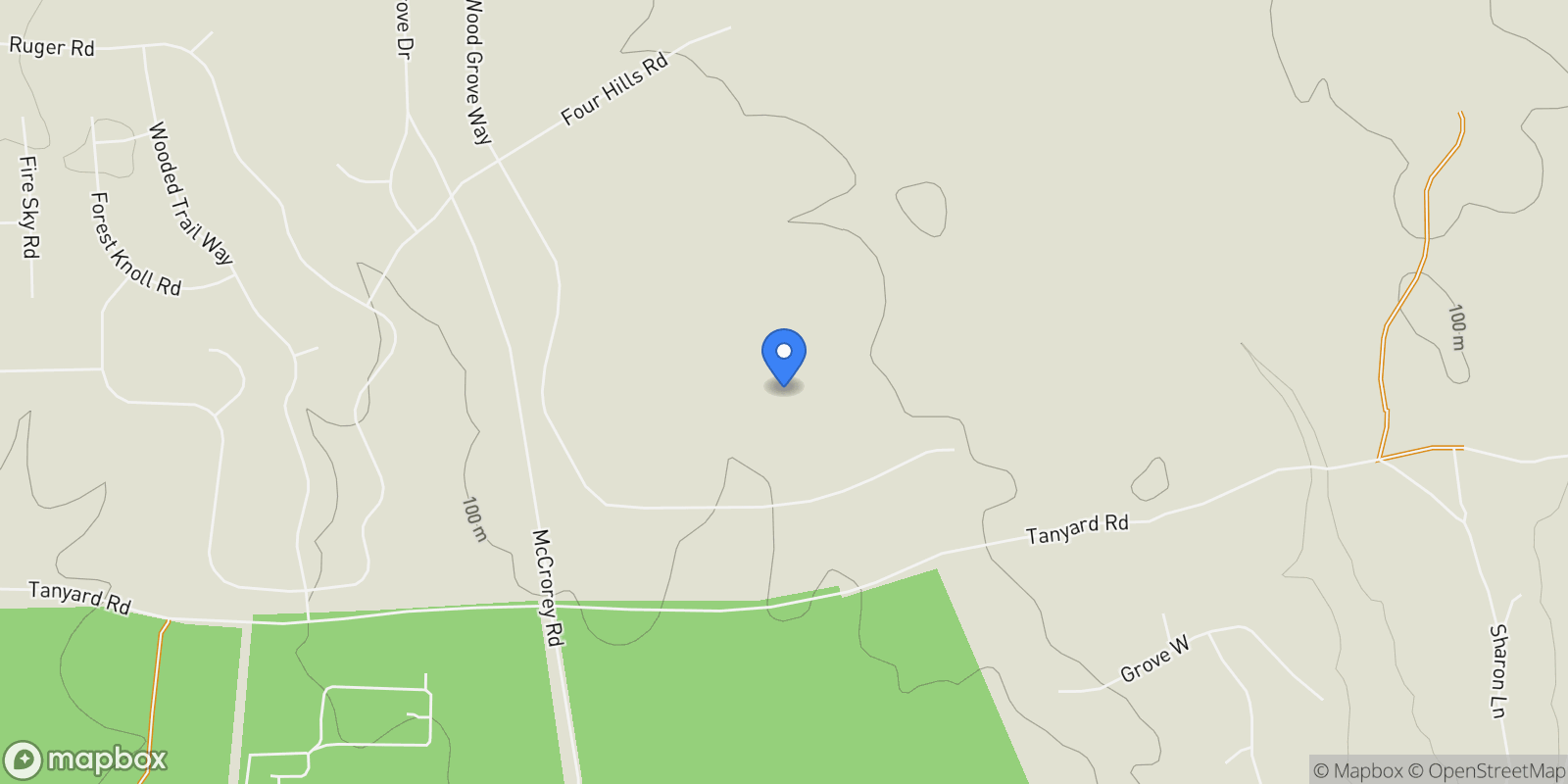 Map showing 16081 Forest Mill Road, Willis, TX 77378, Willis, Texas, United States.