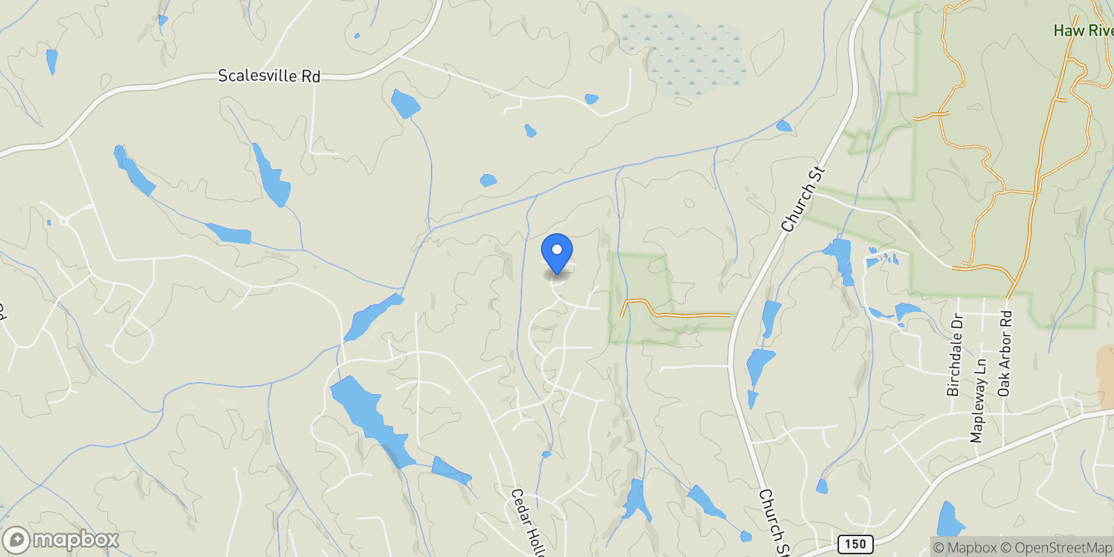 Map showing 401 Suzanne Jessup Court, Greensboro, NC 27455, Greensboro, North Carolina, United States.