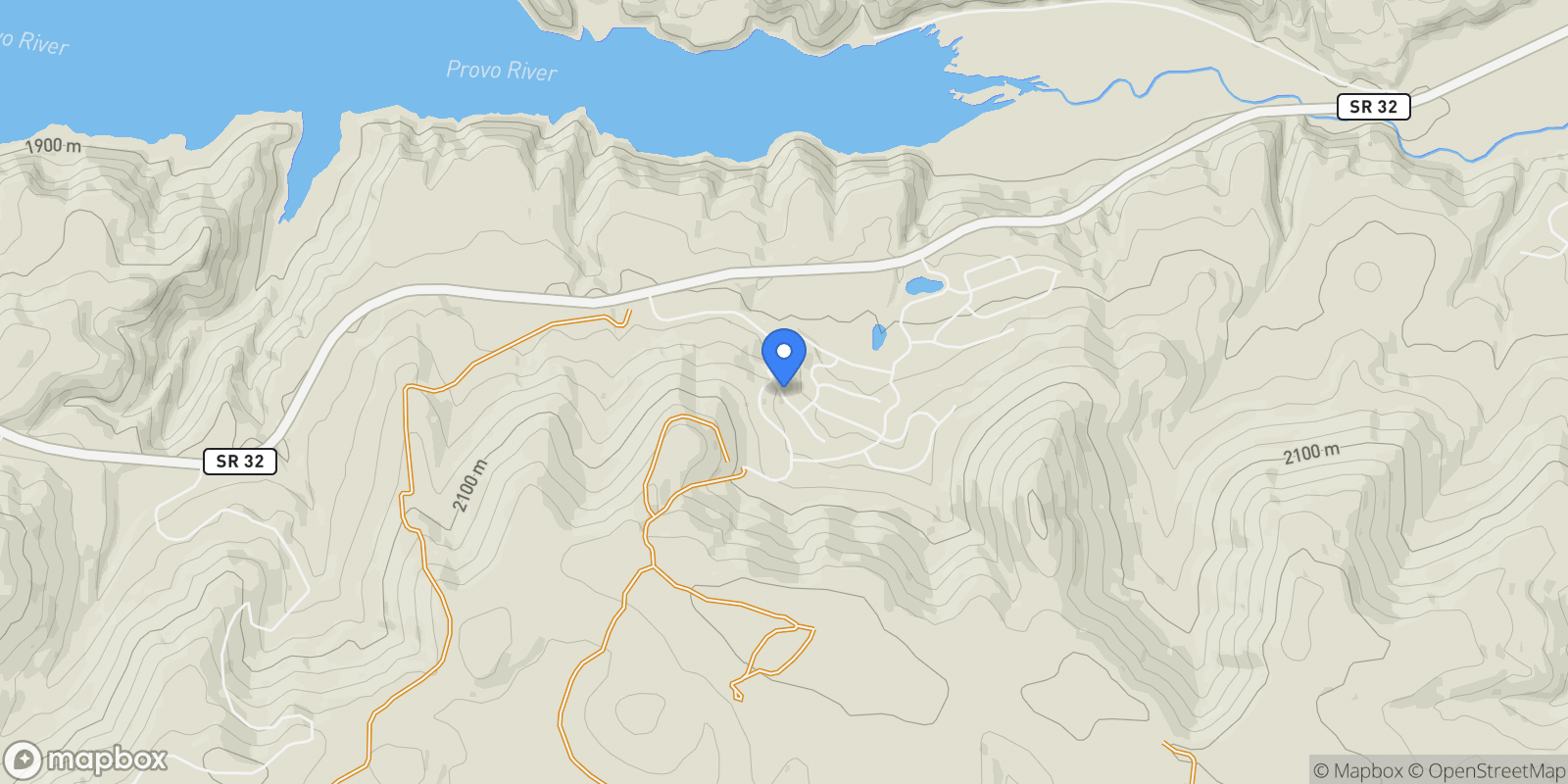 Map showing Heber City, Utah, United States.