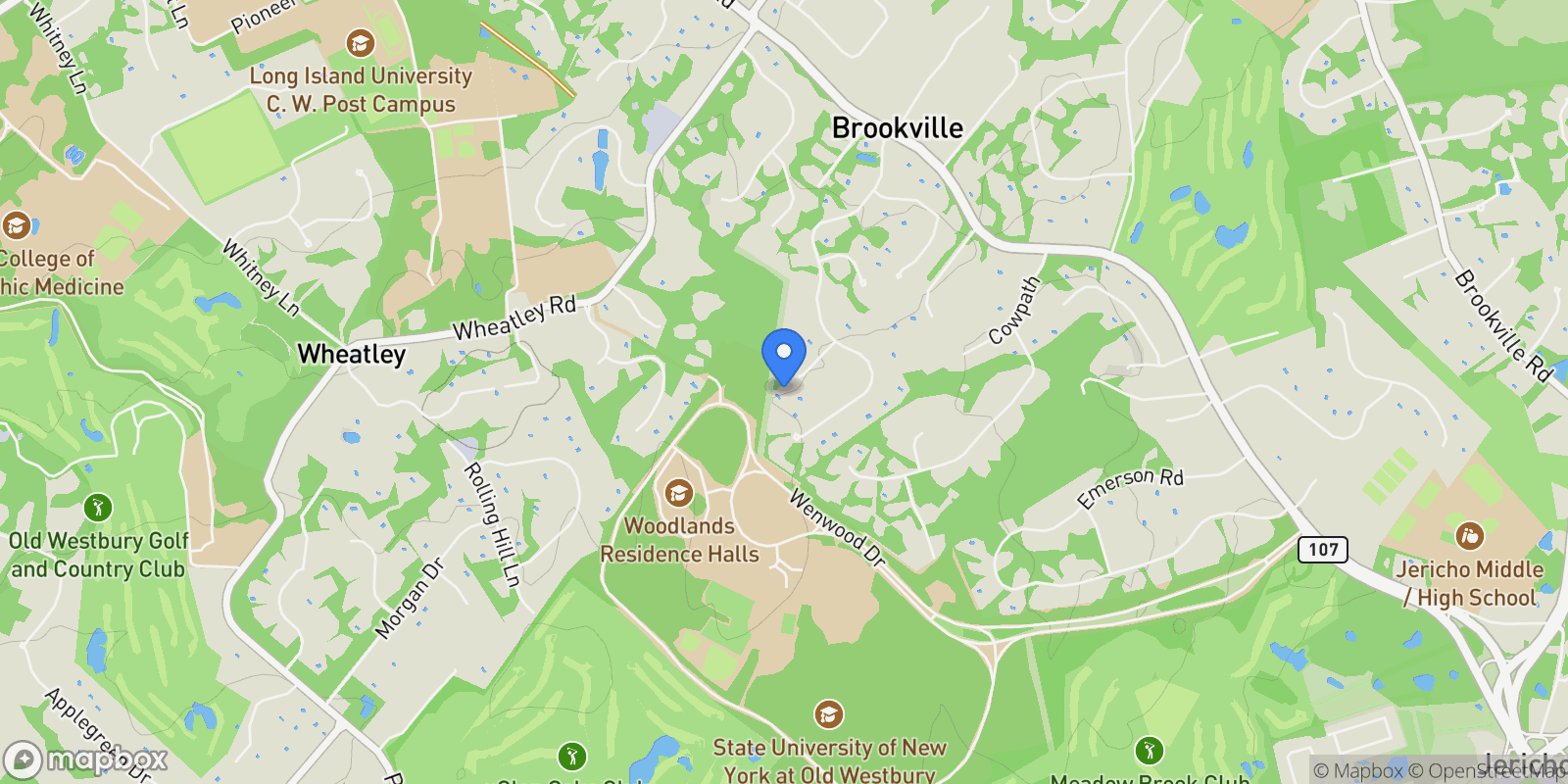 Map showing 8 Vista Lane, Brookville, Pennsylvania, United States.
