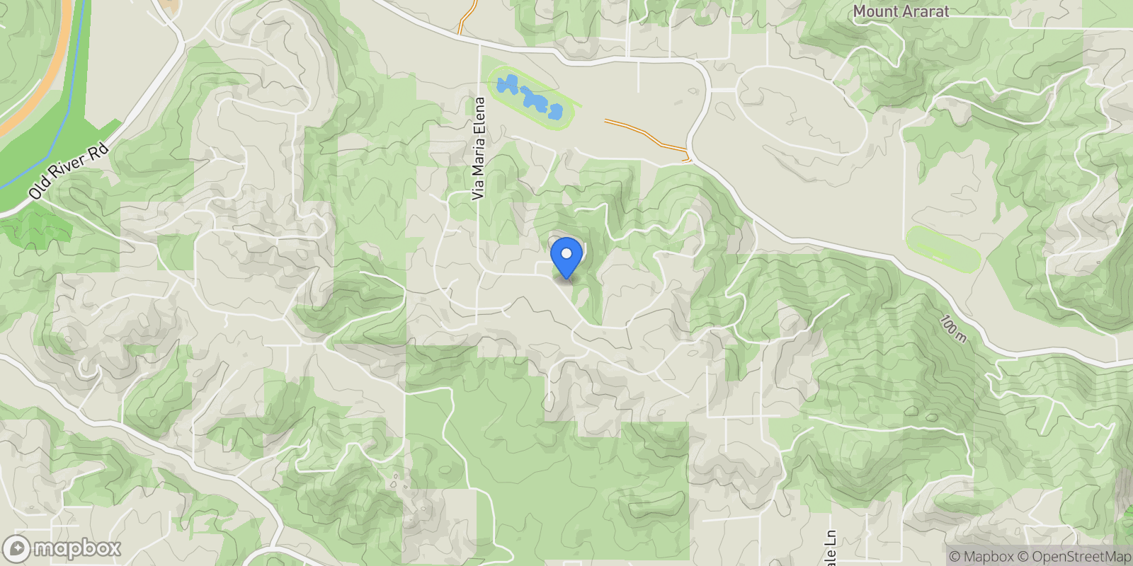 Map showing 30663 Via Maria Elena, Bonsall, California, United States.
