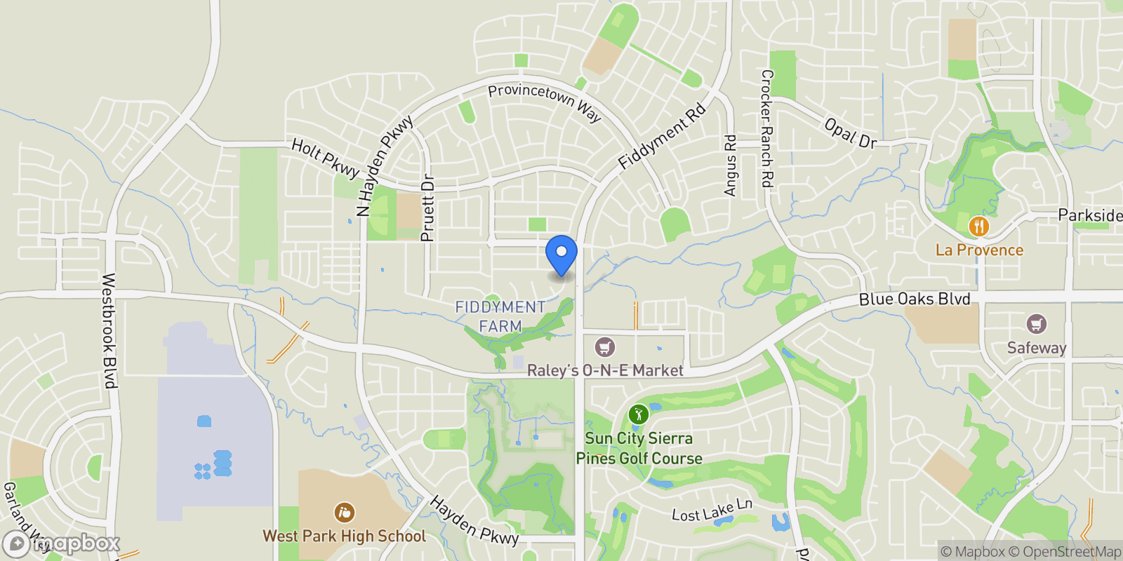 Map showing 2216 Cumberland Loop, Roseville, CA 95747, Roseville, California, United States.