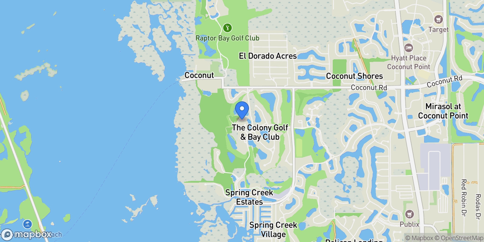 Map showing 23650 Via Veneto Boulevard , 902, Bonita Springs, FL 34134, Bonita Springs, Florida, United States.