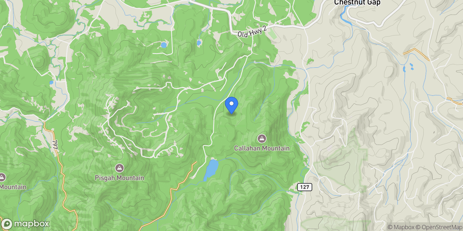 Map showing 785 Wehunt Drive, Blue Ridge, GA 30513, Blue Ridge, Georgia, United States.