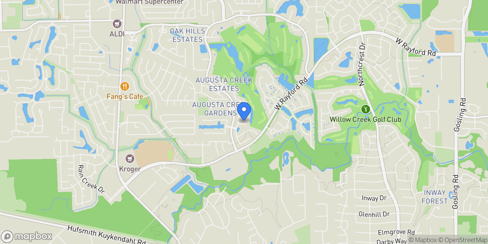 Map showing 24807 Pacific Dunes Lane, Spring, TX 77389, Spring, Texas, United States.