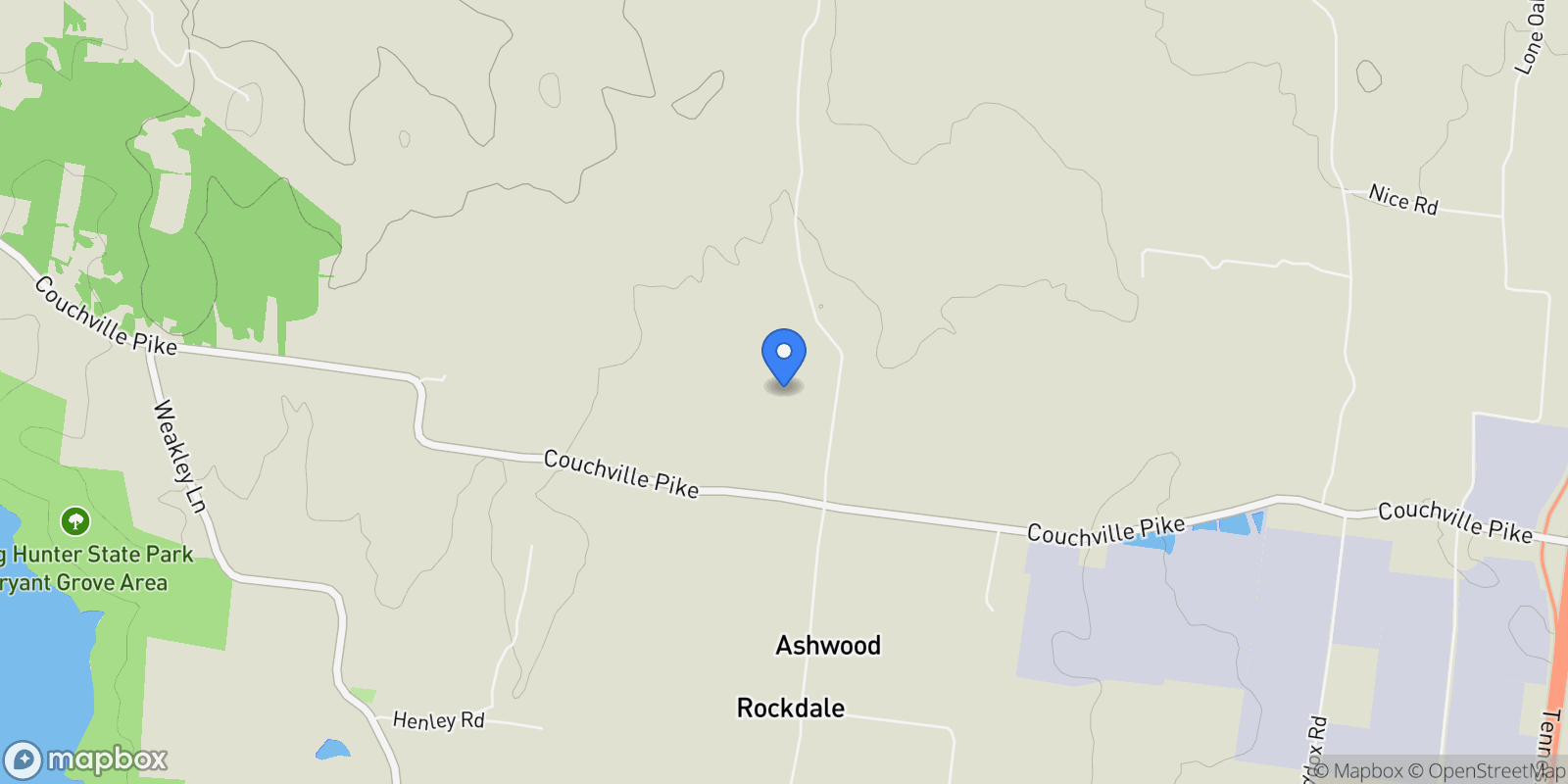Map showing 2172 Fellowship Rd, Mt. Juliet, Tennessee, United States.