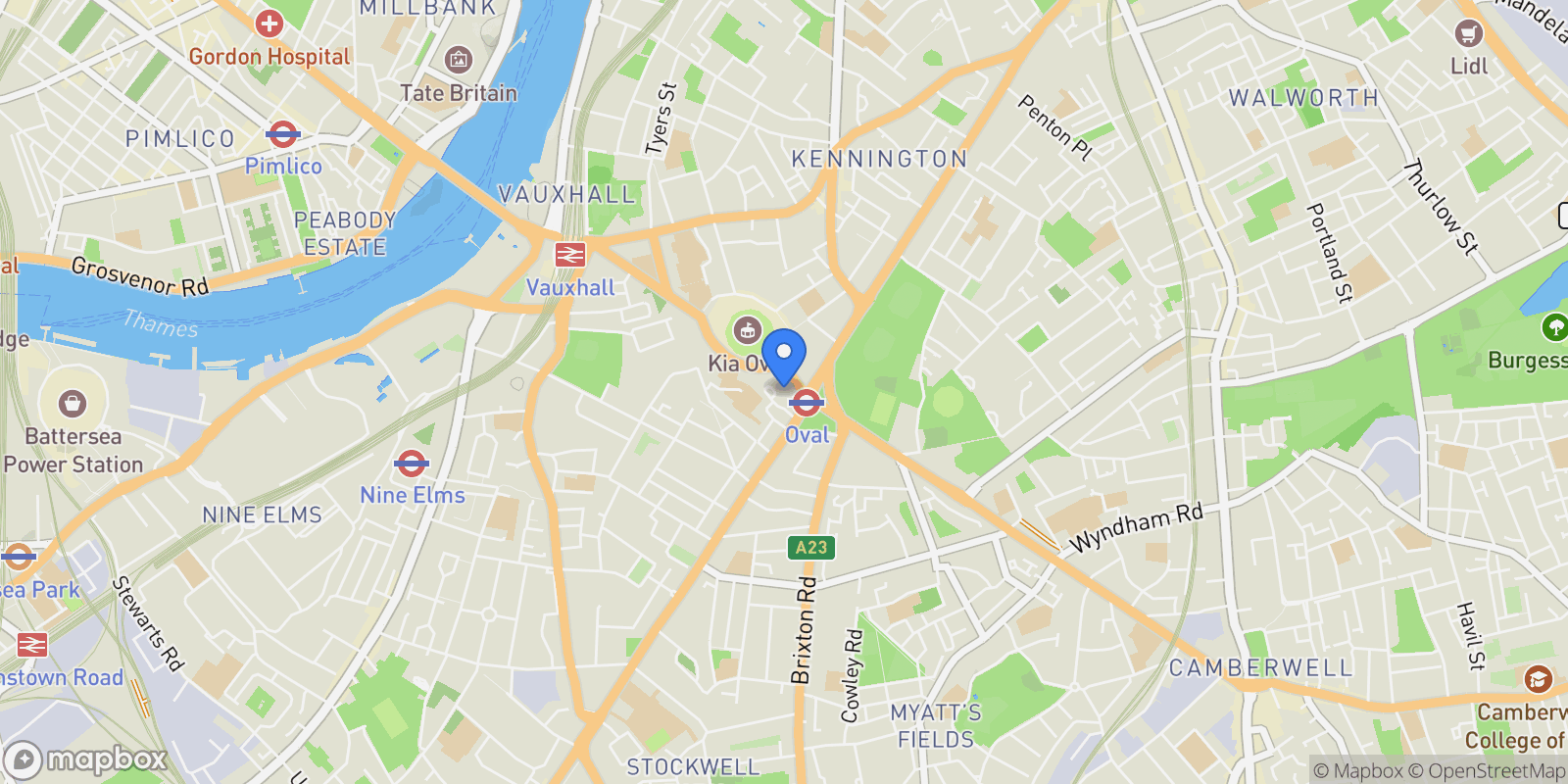 Map showing Juniper Gardens, London, England, United Kingdom.