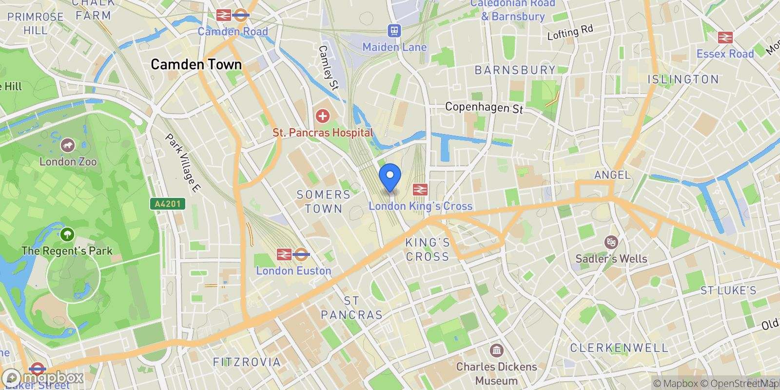 Map showing 1 Lewis Cubitt Square, London, England, United Kingdom.