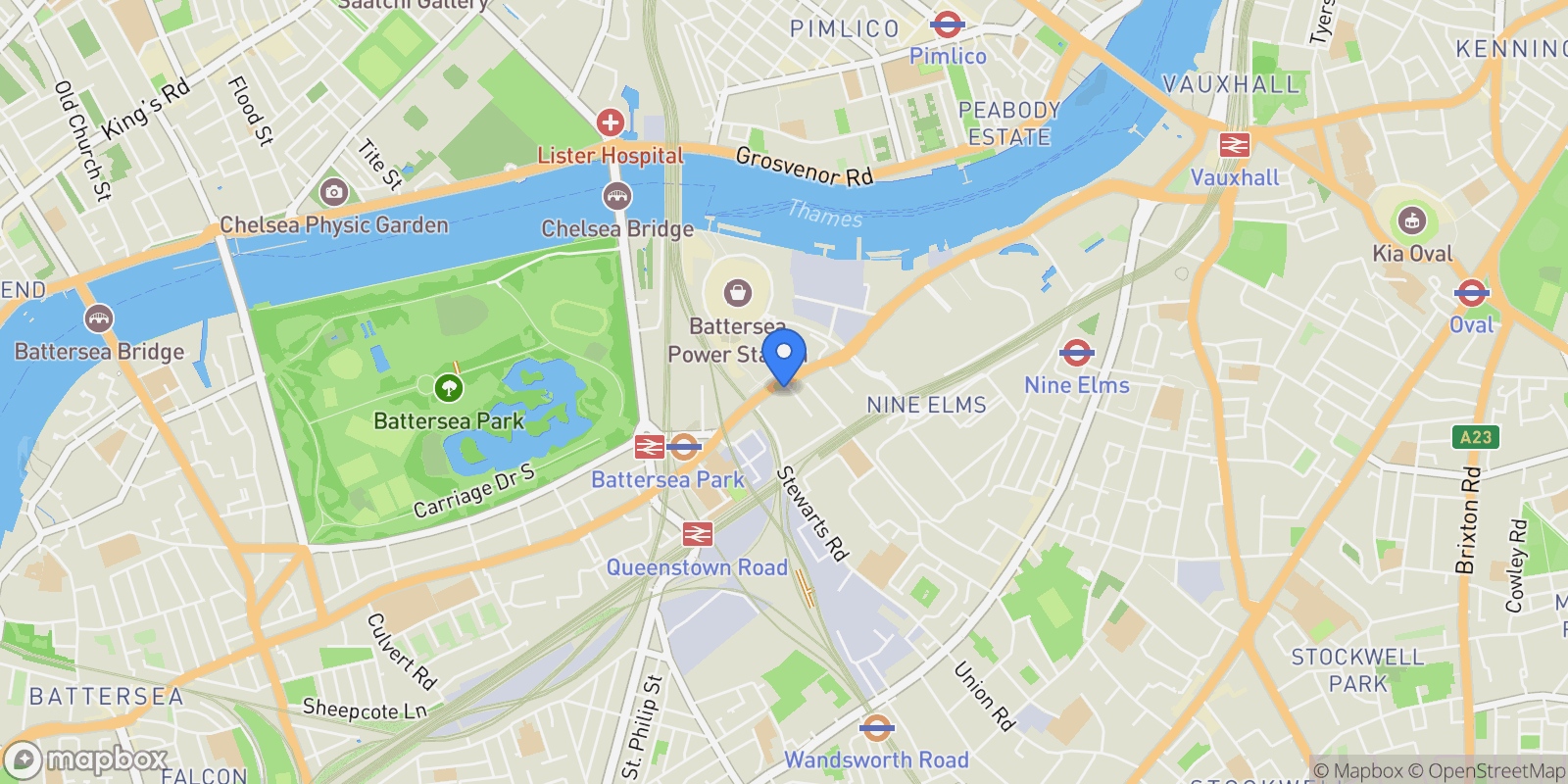 Map showing Legacy Building, , SW11, London, England, United Kingdom.