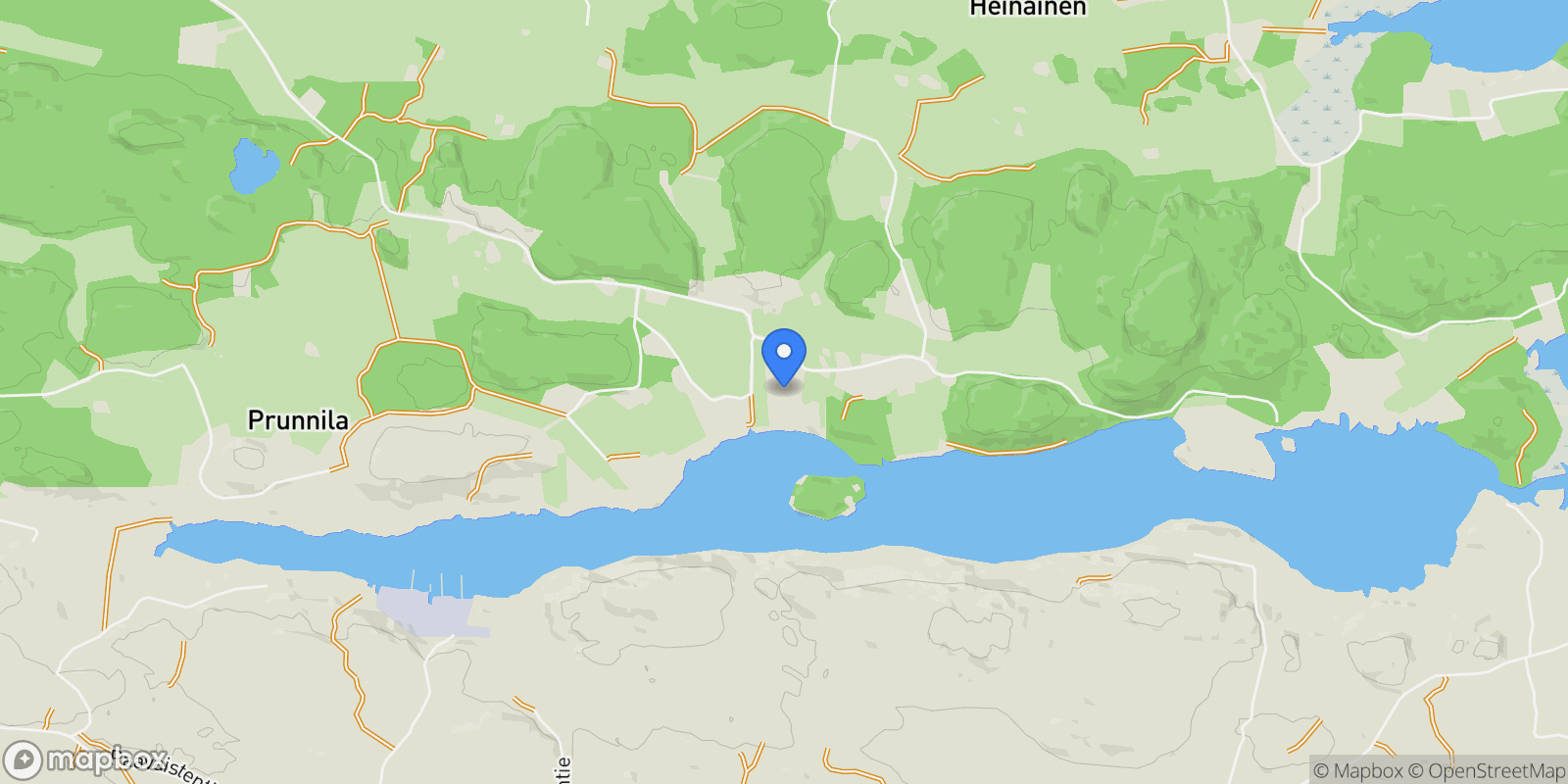 Map showing Kuristentie 225, 21140 Naantali, Finland, Naantali, Finland.
