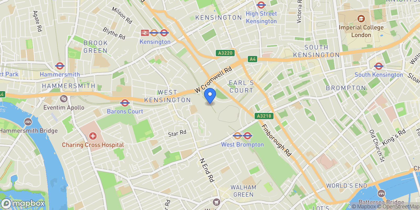 Map showing Sherrin House, Warwick Lane, London, England, United Kingdom.