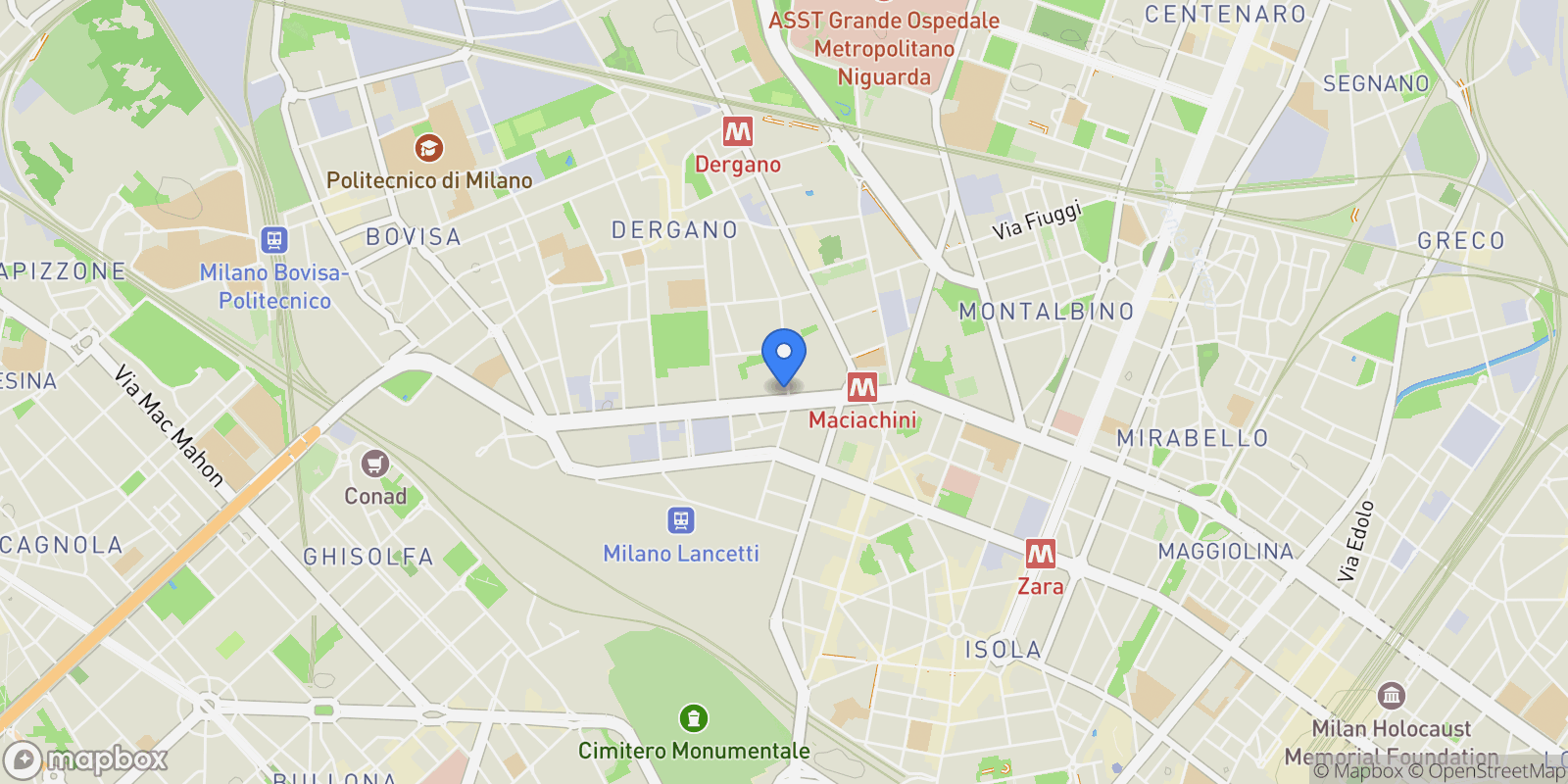Map showing Viale Edoardo Jenner, 20, 20158 Milano MI, Italy, Milano, Italy.