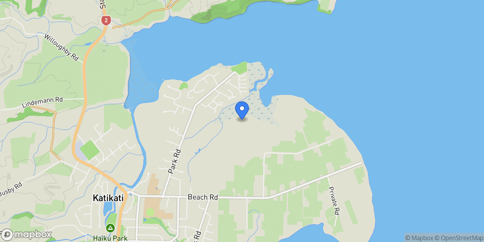 Map showing 55 Pukakura Road, Katikati 3178, New Zealand, Katikati, Bay of Plenty, New Zealand.