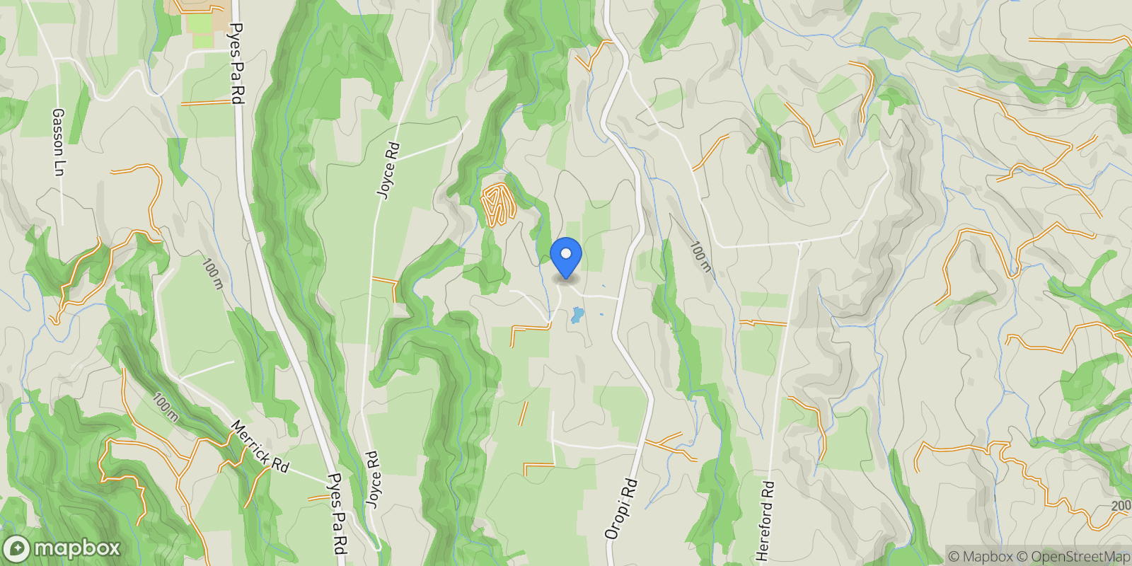 Map showing Nga Parae Road, Oropi 3173, New Zealand, Oropi, Bay of Plenty, New Zealand.