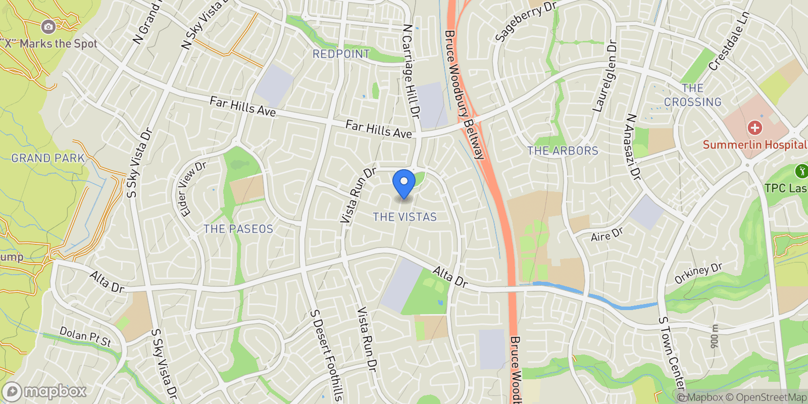 Map showing 212 Villa Borghese Street, Las Vegas, Nevada, United States.