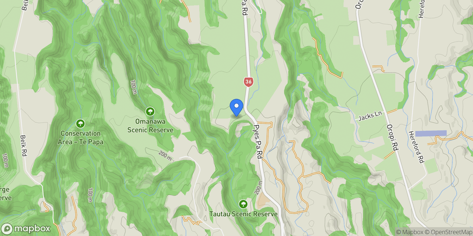 Map showing 866 Pyes Pa Road, Pyes Pa, Tauranga 3173, New Zealand, Tauranga, Bay of Plenty, New Zealand.