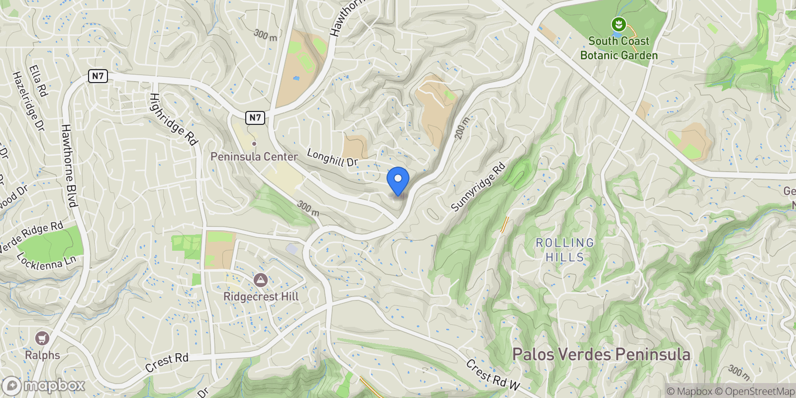 Map showing 27990 Beechgate Drive , Rancho Palos Verdes, CA 90275, Rolling Hills, California, United States.