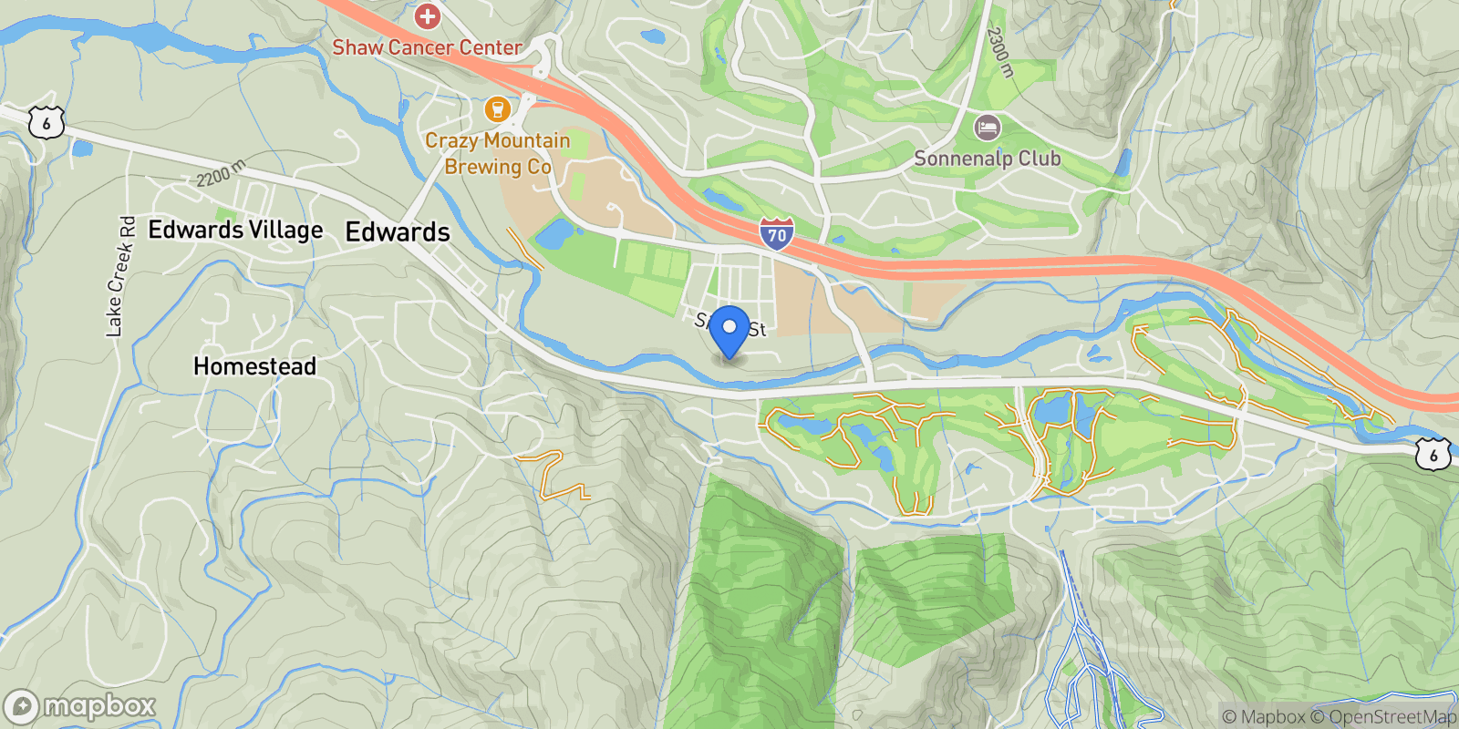 Map showing 38 Millers Circle Road , Edwards, CO 81632, Edwards, Colorado, United States.