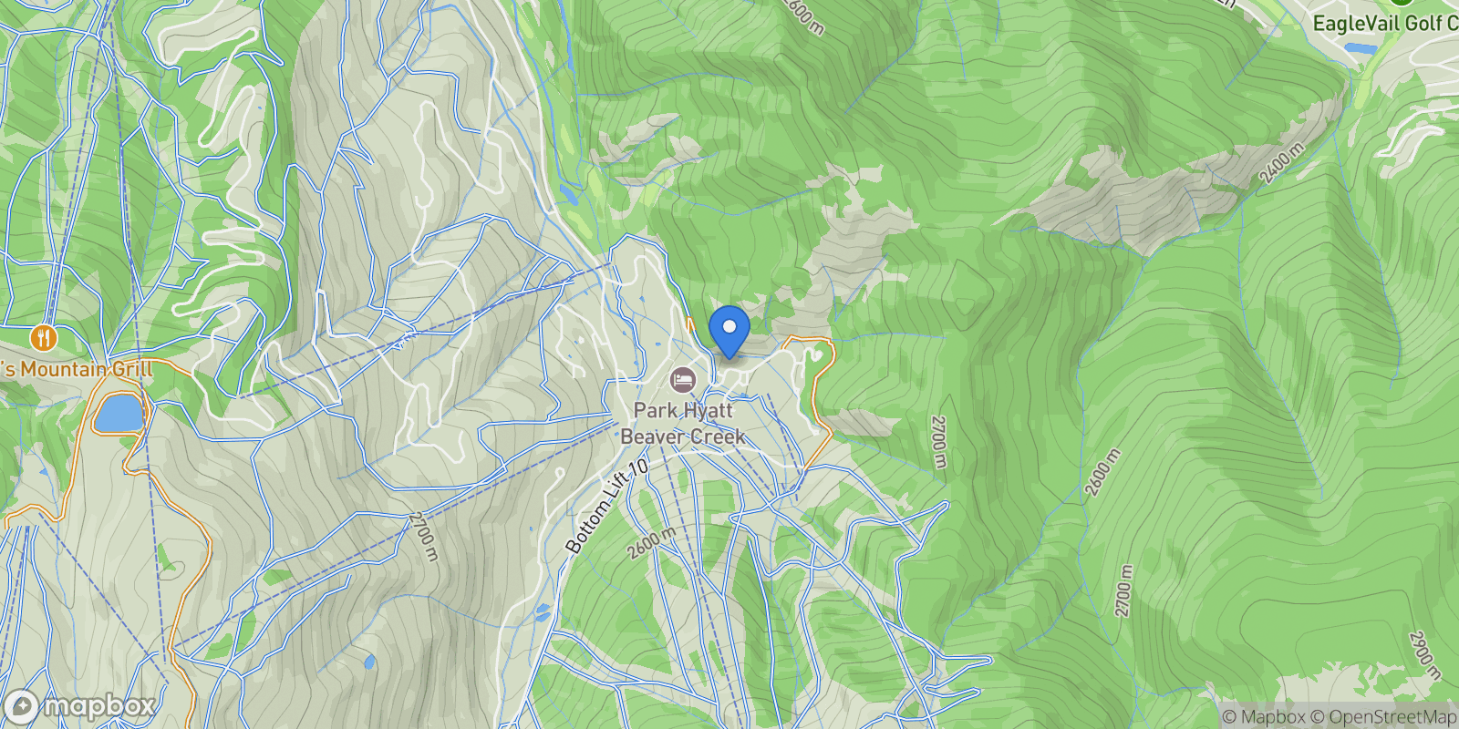 Map showing 311 Offerson Road #232 , Beaver Creek, CO 81620, Avon, Colorado, United States.