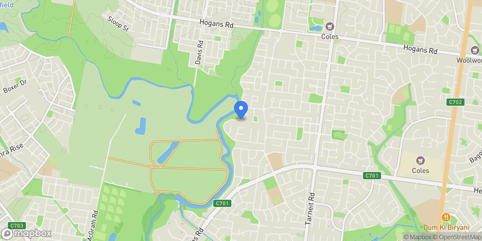 Map showing Tarneit, MacLean Court, Tarneit, Victoria, Australia.