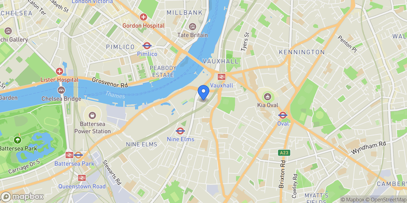 Map showing London, London, England, United Kingdom.