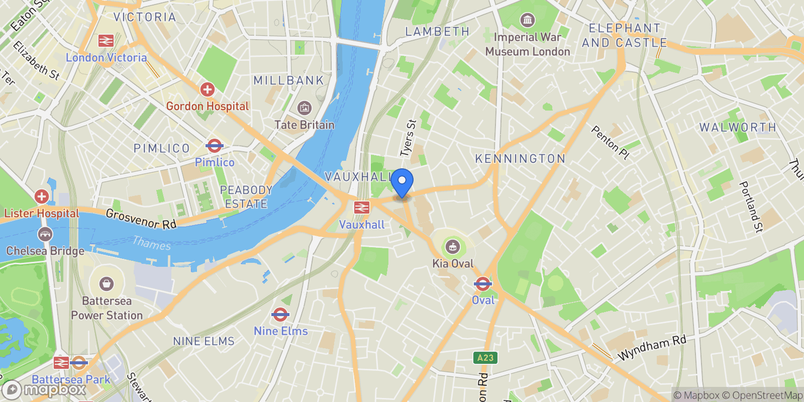 Map showing London, London, England, United Kingdom.