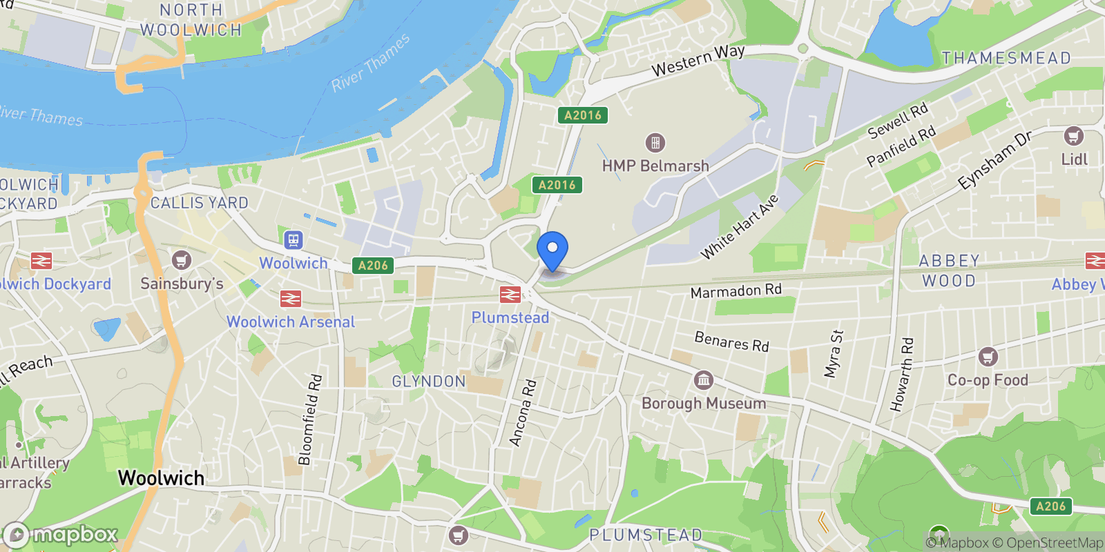 Map showing London, London, England, United Kingdom.