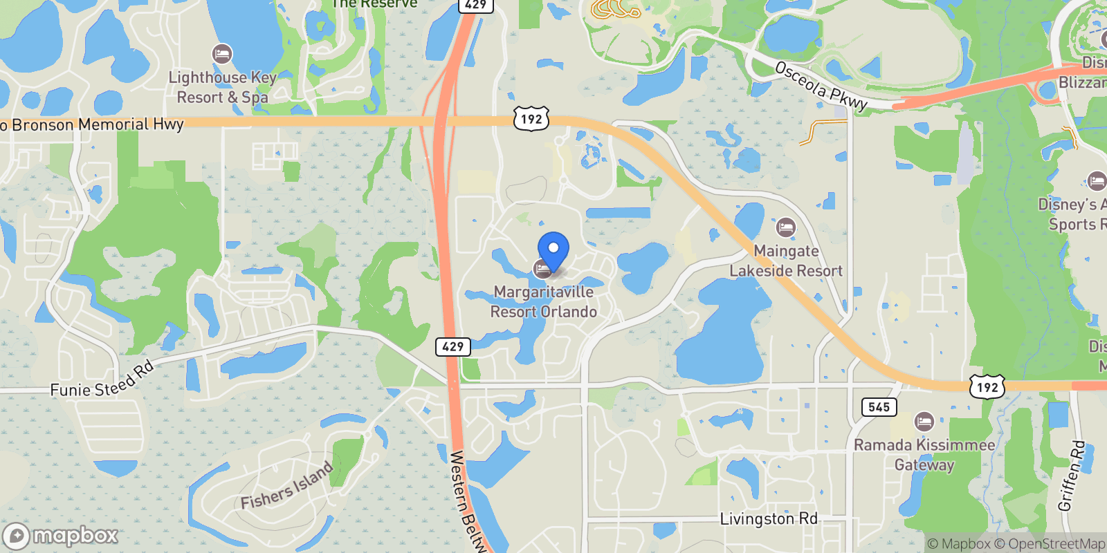Map showing 3056 PARROT HEAD PLACE, Kissimmee, Florida, United States.
