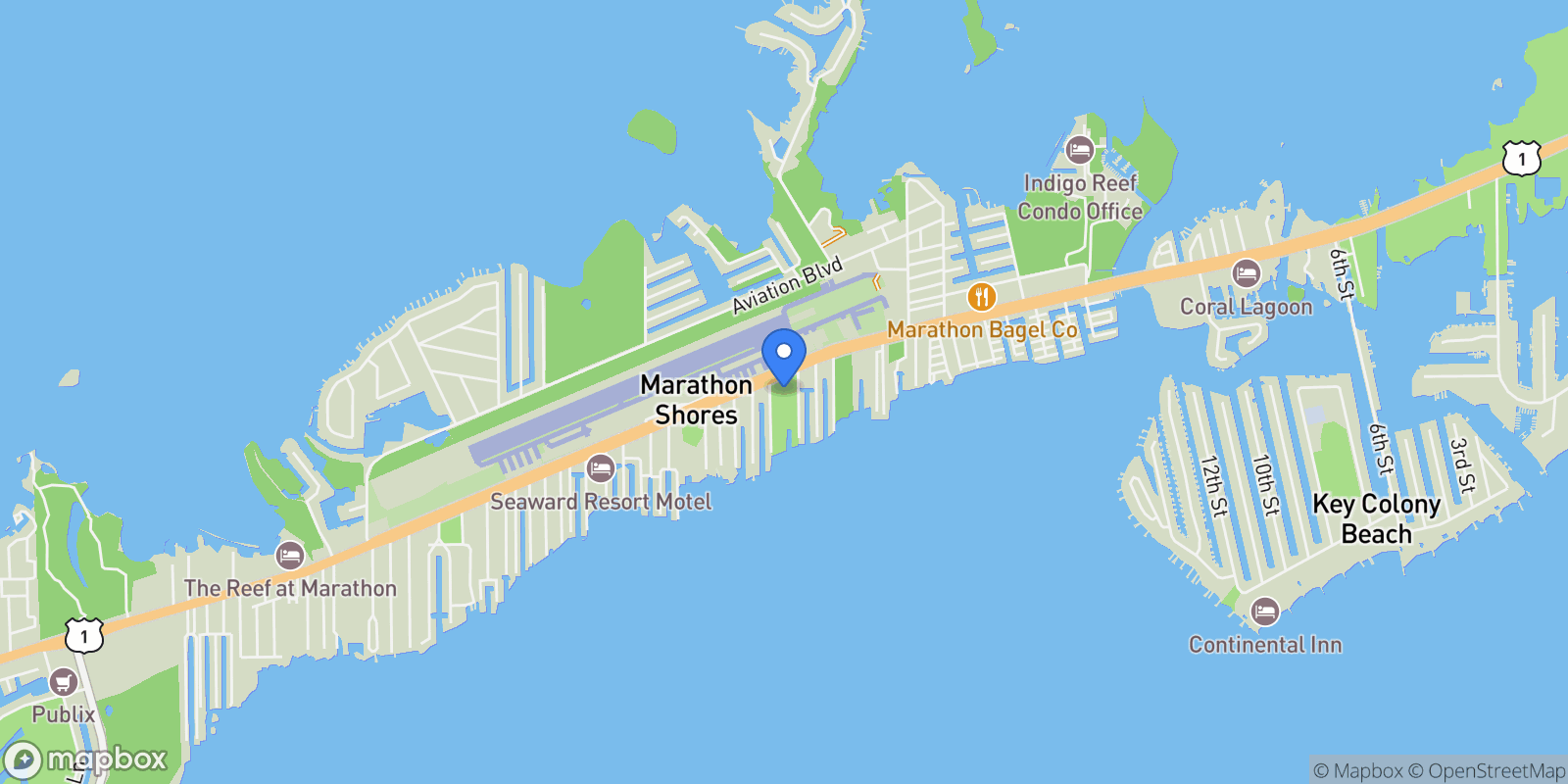 Map showing Marathon, FL 33050, Marathon, Florida, United States.