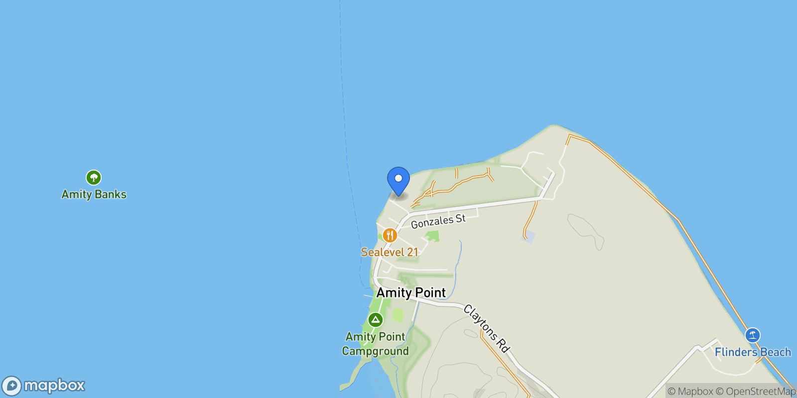 Map showing 4 Millers Lane, Brisbane, QLD, Amity, Queensland, Australia.