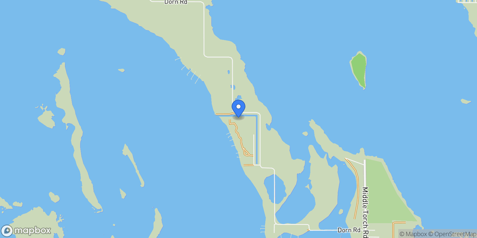 Map showing 4500 Filer Cove Road, Big Torch, FL 33042, Big Pine Key, Florida, United States.