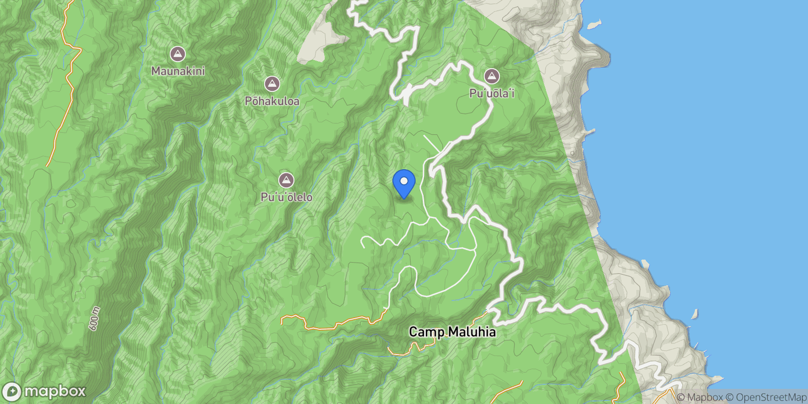 Map showing 425 Kaukini Loop, Wailuku, HI 96793, Wailuku, Hawaii, United States.