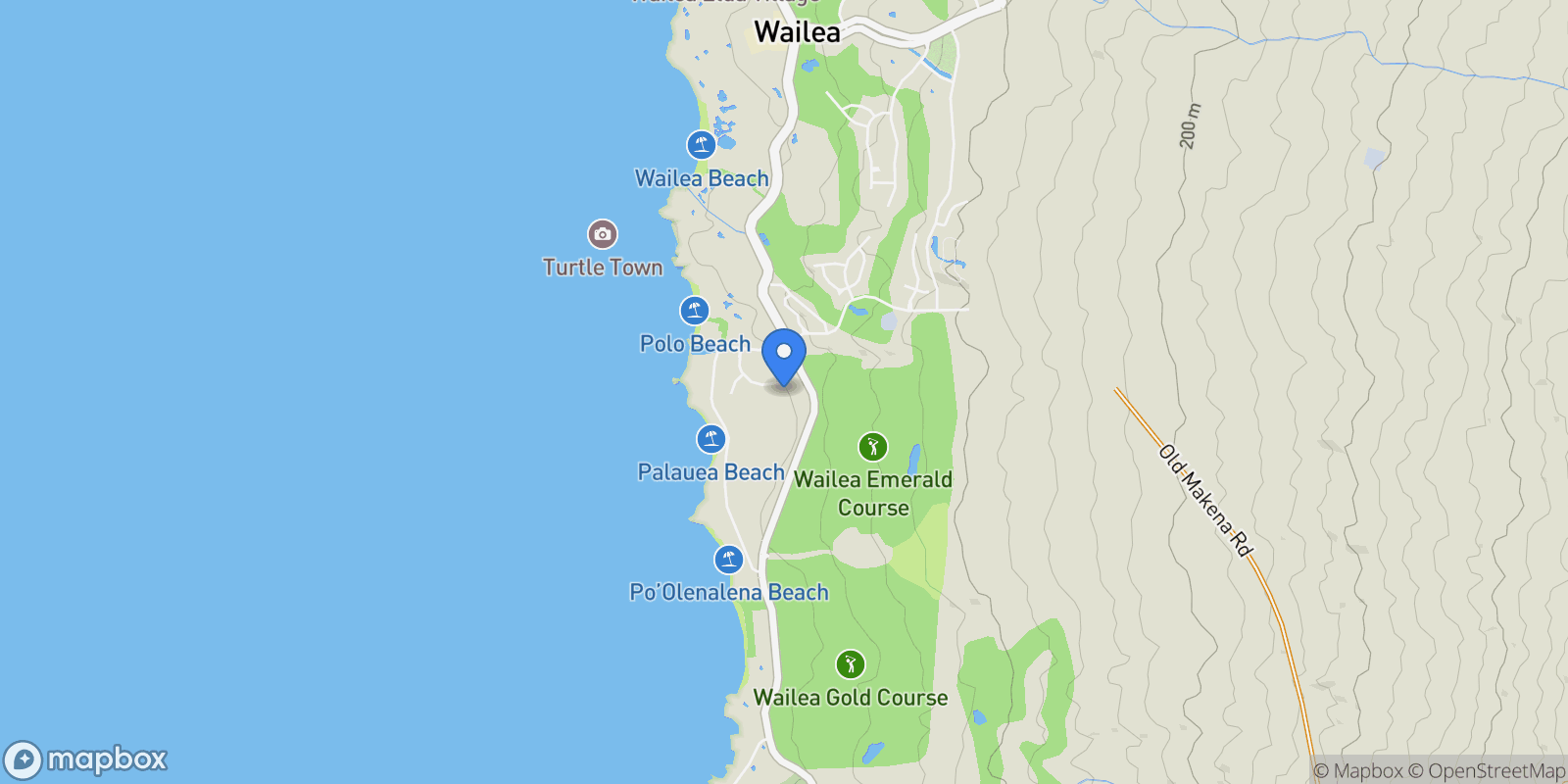 Map showing 34 Ualei Pl, Kihei, HI 96753, Kihei, Hawaii, United States.