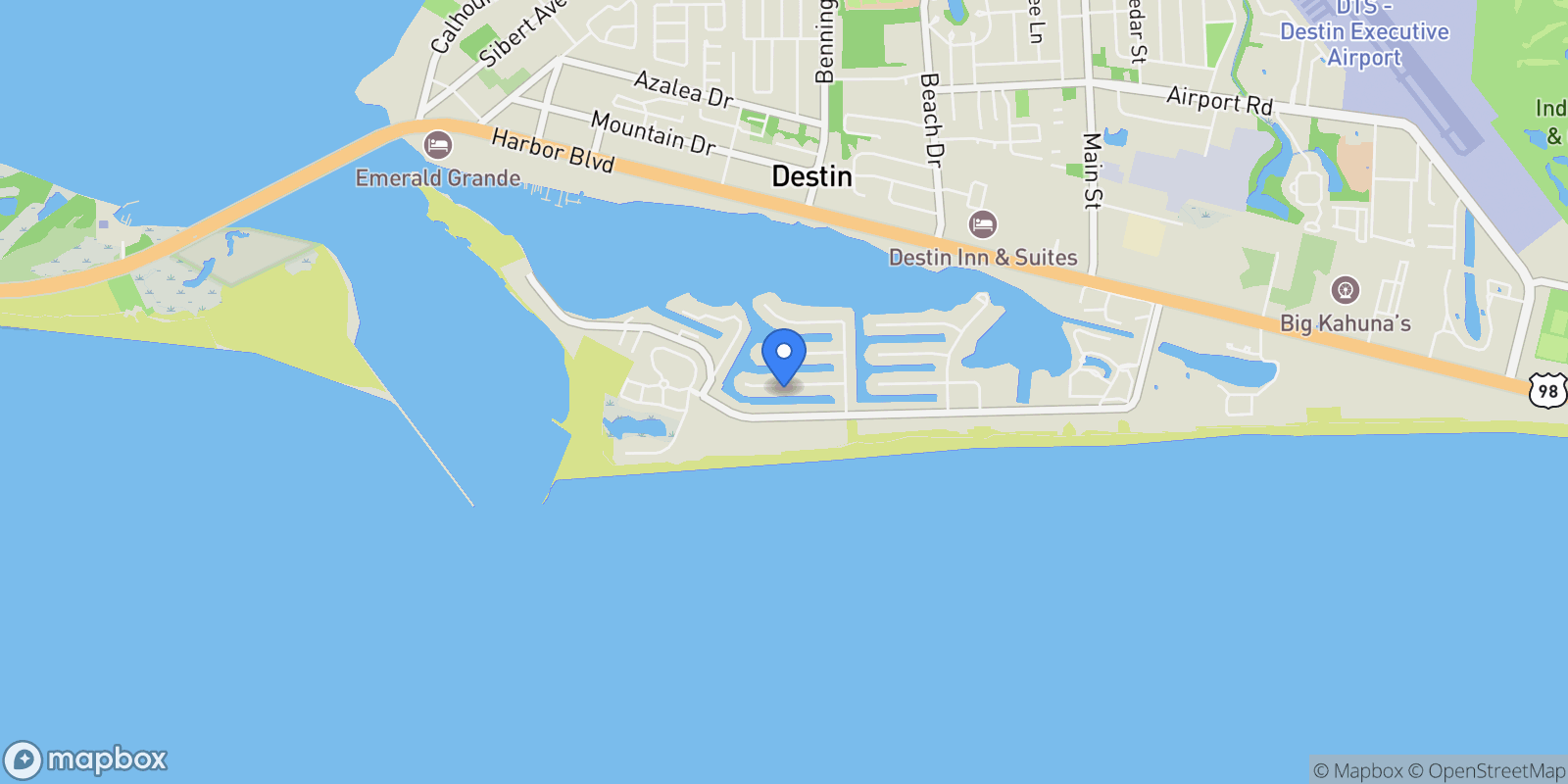 Map showing 514 Vera Cruz Drive, Destin, FL 32541, Destin, Florida, United States.