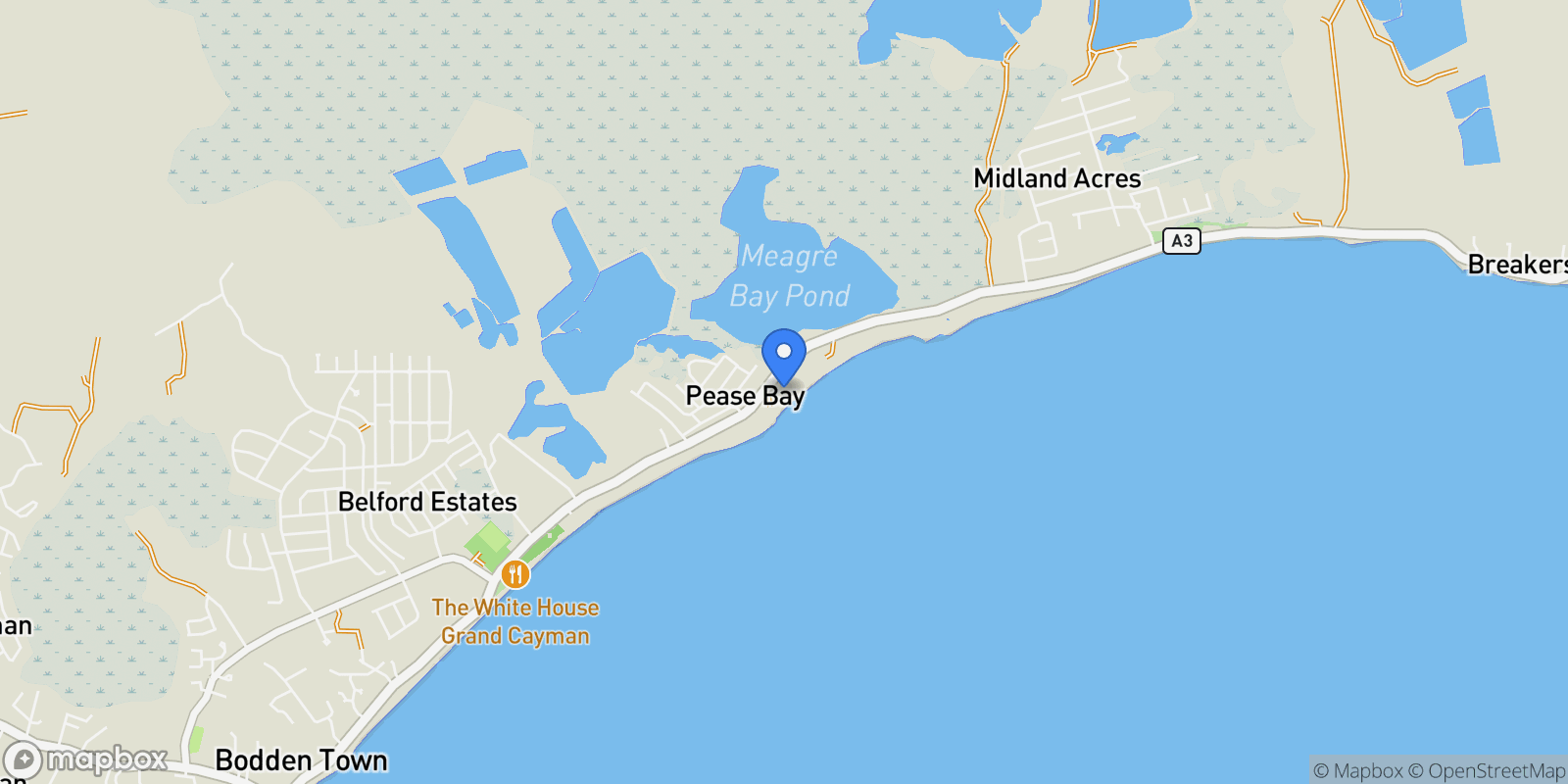 Map showing 918 Bodden Town Rd, Bodden Town, 04~, Bodden Town, Bodden Town, Cayman Islands.