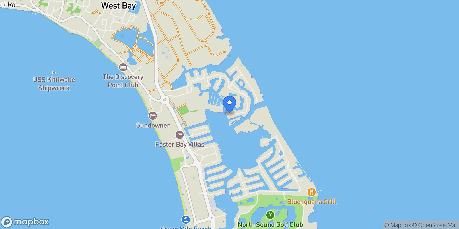 Map showing 726 YACHT DRIVE, W Bay Bch North, NA, West Bay, West Bay, Cayman Islands.