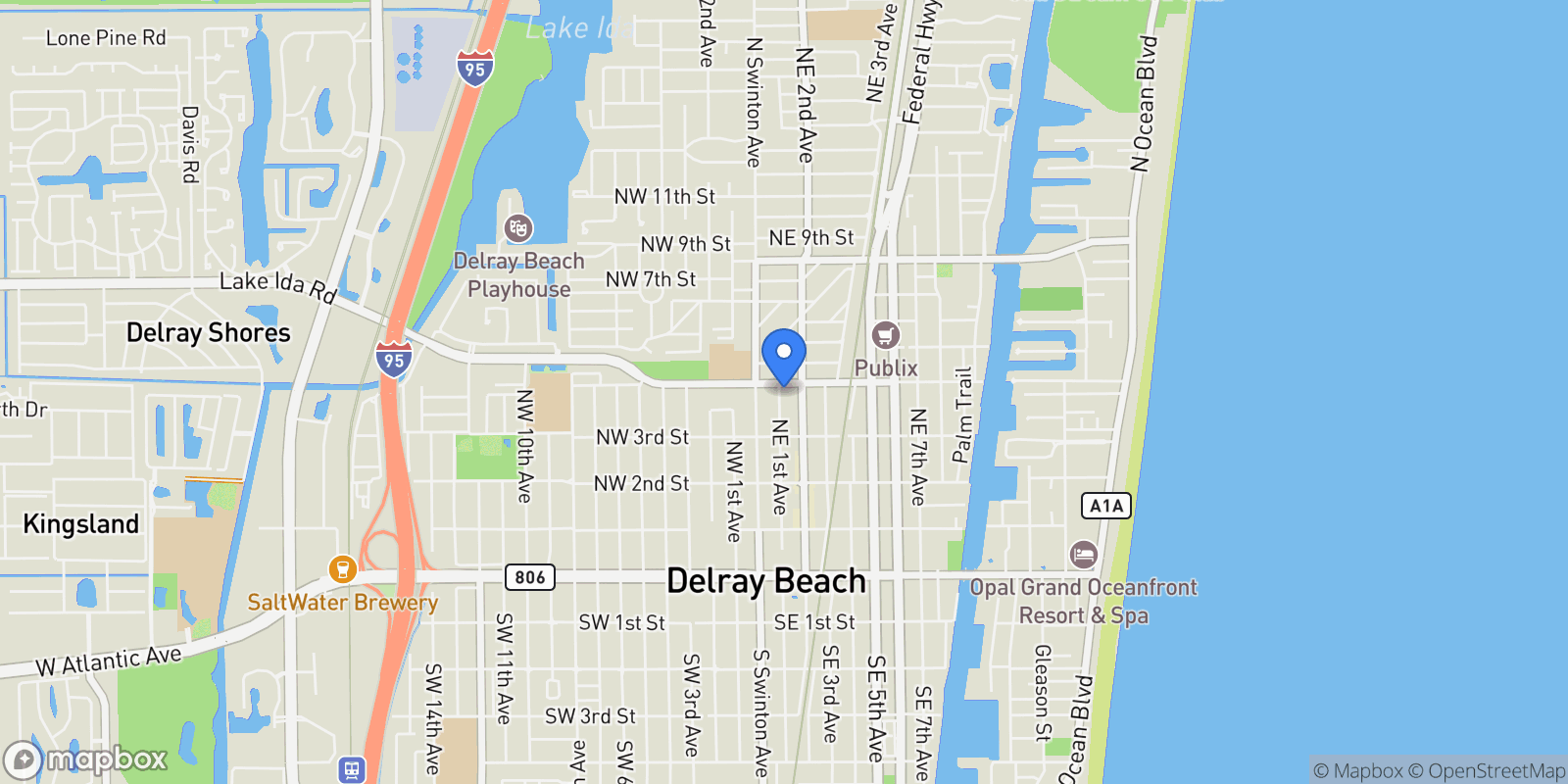 Map showing 112 Cannery Row Circle, Delray Beach, FL 33444, Delray Beach, Florida, United States.