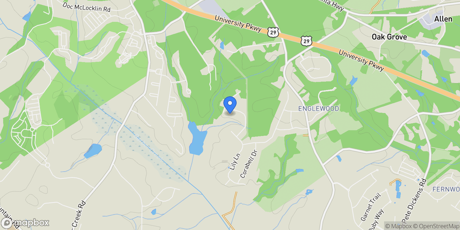 Map showing 2779 Blazing Star Court, Winder, Georgia, United States.