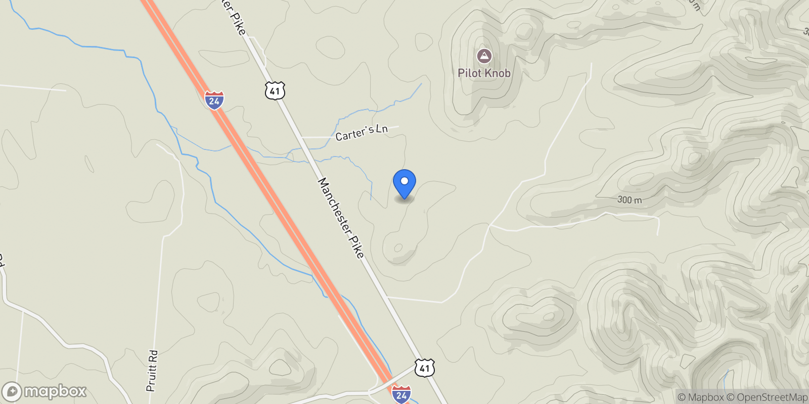Map showing 12273 Manchester Pike, Christiana, TN 3000870, Christiana, Tennessee, United States.