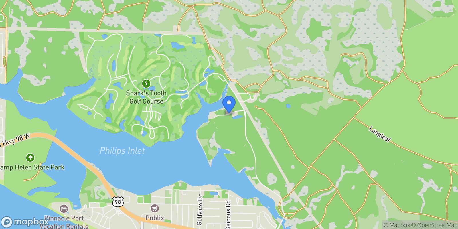 Map showing 22103 Marsh Rabbit, Rosemary Beach, Florida, United States.