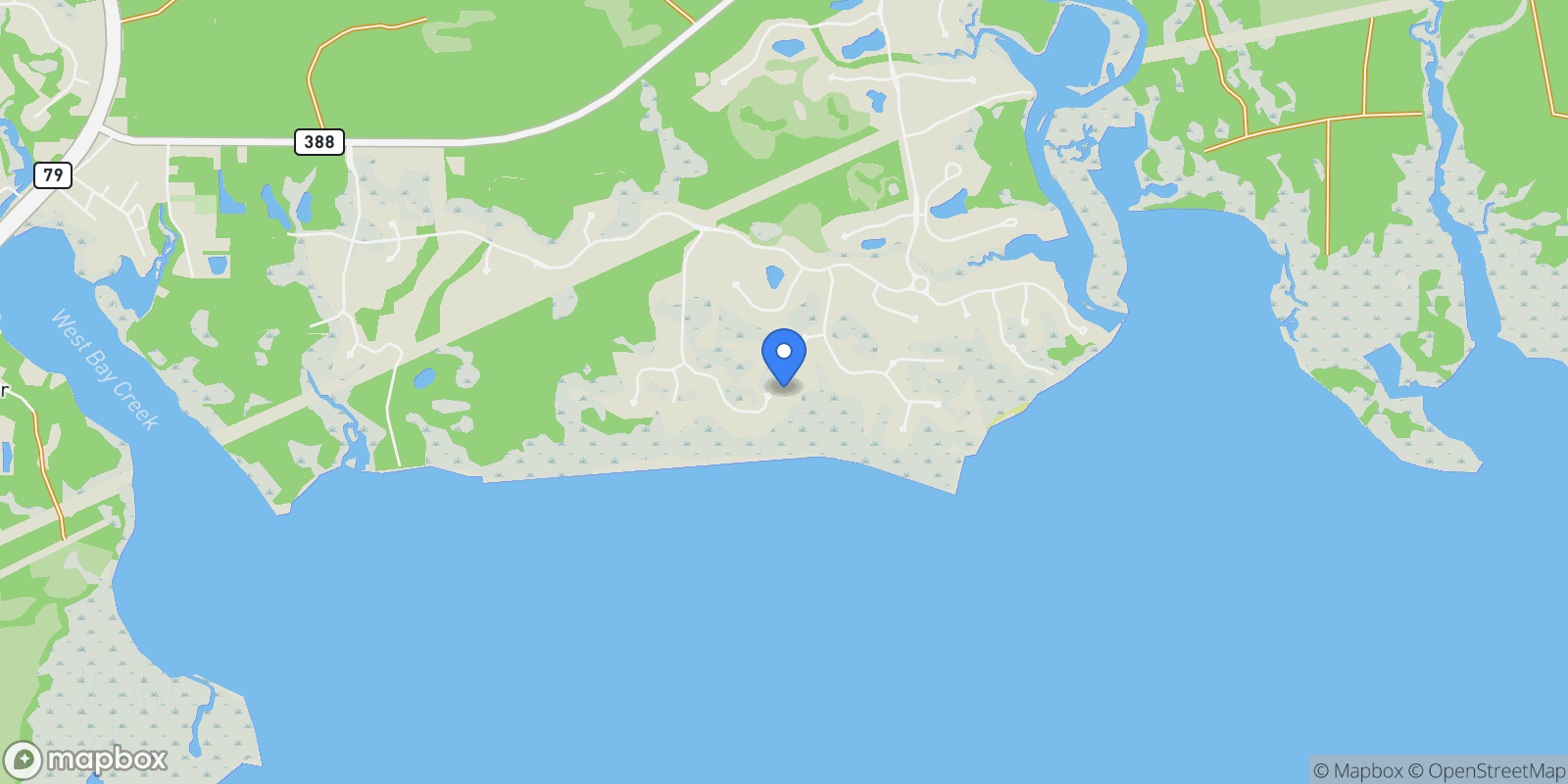 Map showing 7603 Coastal Hammock Trail, Rosemary Beach, Florida, United States.