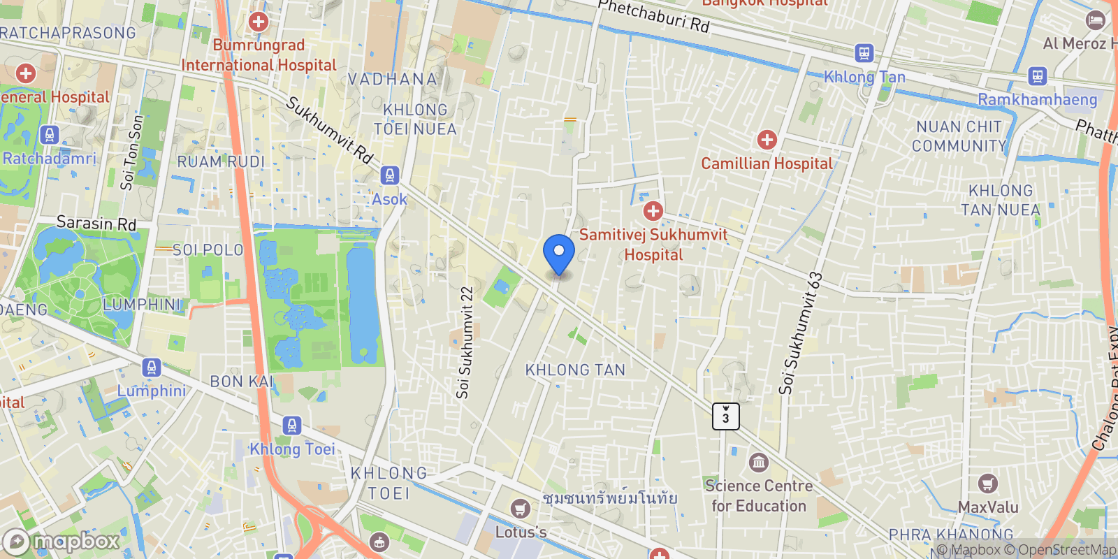 Map showing VITTORIO เลขที่ 8 Soi Sukhumvit 39, Khwaeng Khlong Tan Nuea, Watthana, Krung Thep Maha Nakhon 10110, Thailand, Bangkok, Krung Thep Maha Nakhon, Thailand.